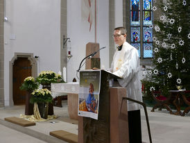 Diözesale Aussendung der Sternsinger des Bistums Fulda in St. Crescentius (Foto: Karl-Franz Thiede)